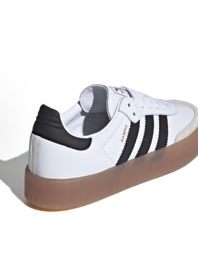 现货adidas originals SAMBAE 时尚舒适女款 低帮板鞋 JI1349