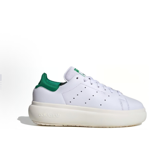 adidasoriginals 百搭简约舒适 轻便低帮生活休闲鞋女白绿ID2786