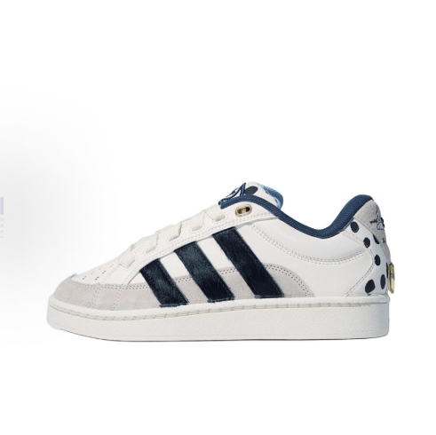 adidas originals  CAMPUS 00s 低帮 板鞋 男女同款 米白JQ8733