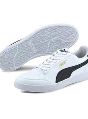 现货PUMA彪马Puma Shuffle透气耐磨中性运动板鞋309668-23-03