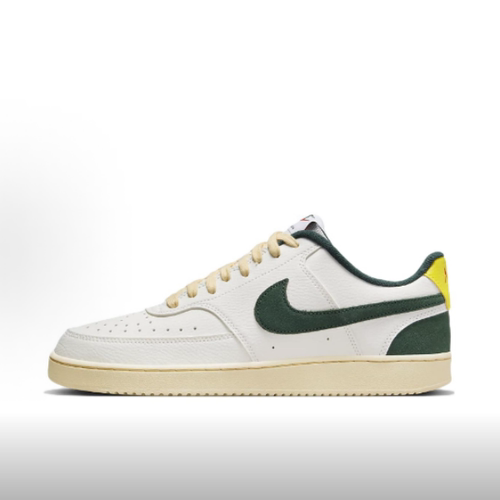 现货Nike Court Vision 1 LO NCPS 低帮板鞋男款帆白绿FD0320-133
