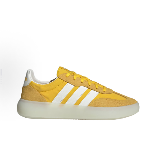 adidas BARREDA DECODE 简约 低帮 板鞋 男女同款 黄色JQ6671