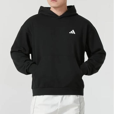 ADIDAS阿迪达斯男24冬休闲运动连帽保暖透气运动卫衣套头衫JN6765