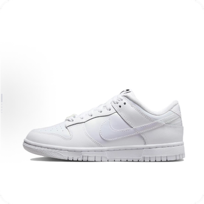 现货 Nike Dunk Low 奶白珠光镭射低帮板鞋小白鞋 FD8683-100