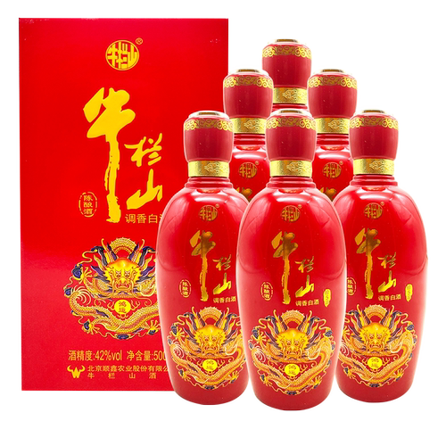 牛栏山500ml42度浓香型白酒整箱