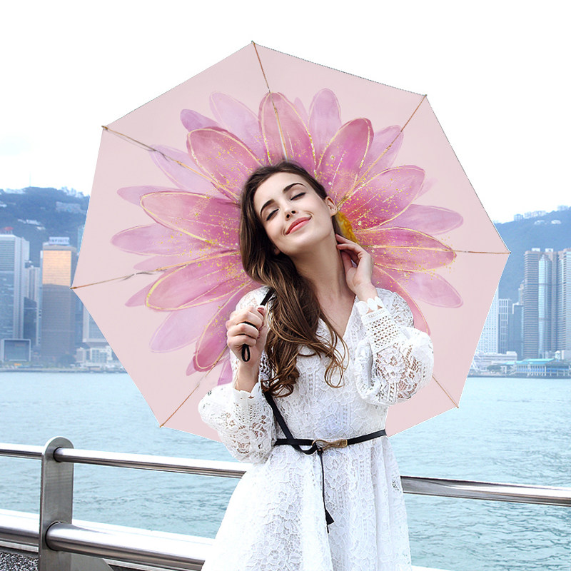 珐迈斯防晒伞超强防紫外线太阳伞女晴雨两用伞好看的遮阳伞upf50+,居家日用,伞,淘宝优惠券,粉丝福利购,淘宝优惠卷