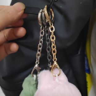 金属链条DIY包包延长链可拆卸半成品钥匙扣玩偶书包装饰小挂件
