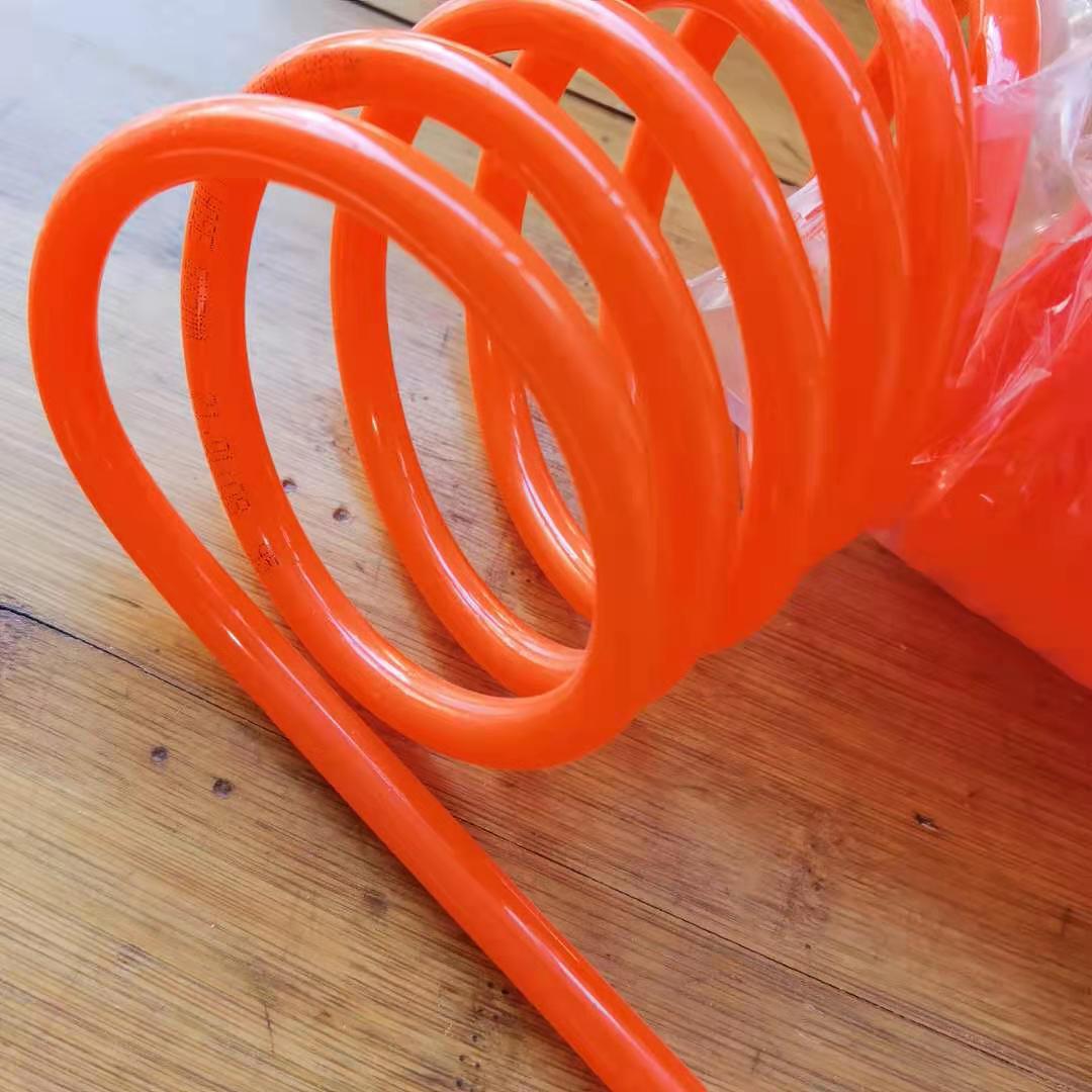 大圈螺旋管弹簧伸缩软气管充气加气打气泵胎压表气动黄油枪打磨机