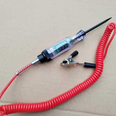 5-120V数显汽修电笔电路电器灯泡