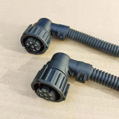 后尾灯插头解放J6豪沃德龙天龙