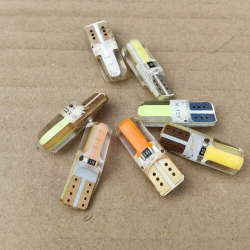 5个装LED灯泡插泡汽货车12伏24v示宽灯泡牌照灯顶灯仪表灯超亮T10