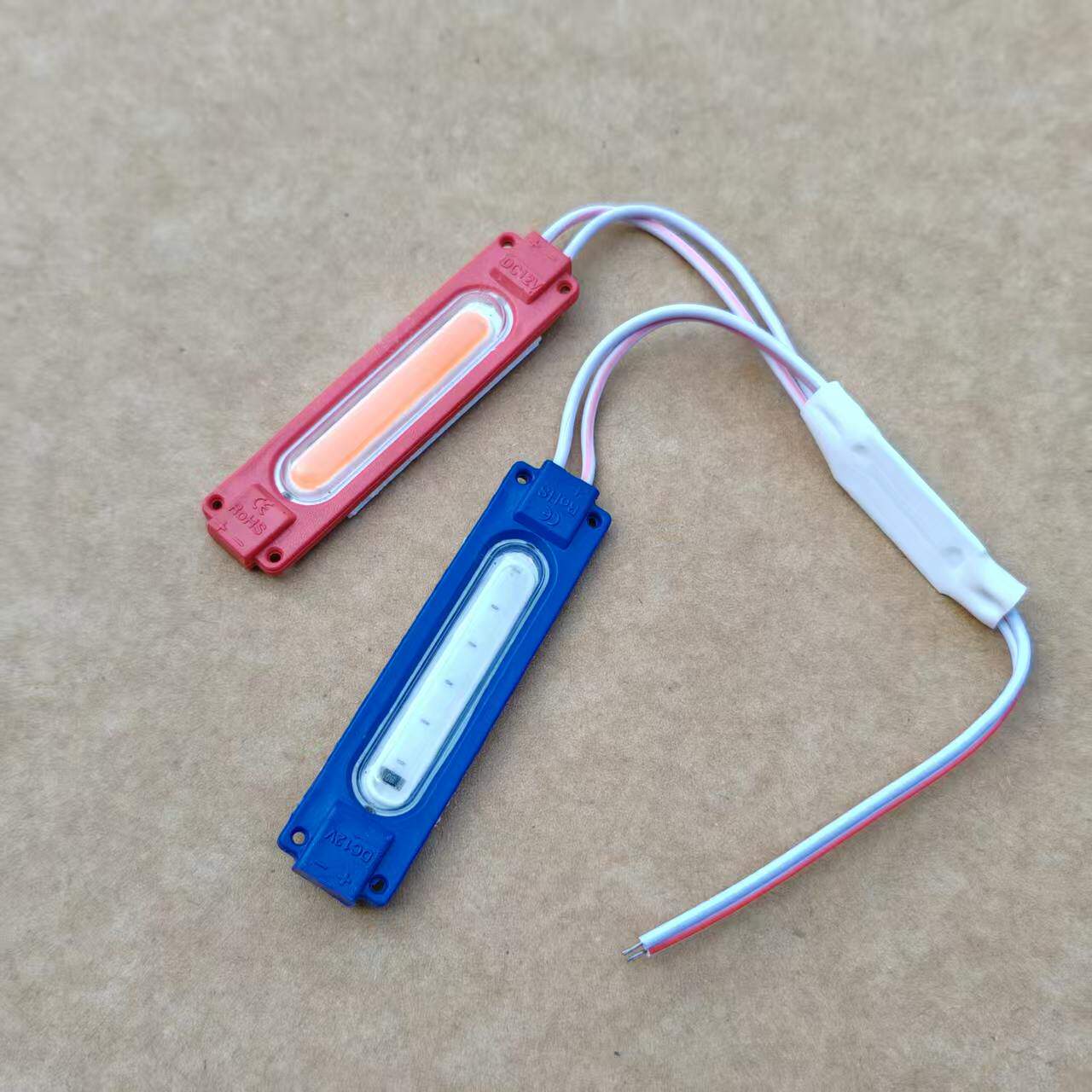 LED红蓝爆闪边灯警示条灯示宽灯图片