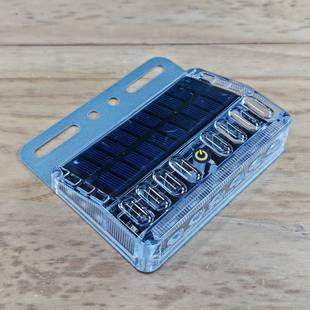 LED太阳能货车警示灯边灯爆闪灯照地防追尾灯摩托车电动车示宽灯