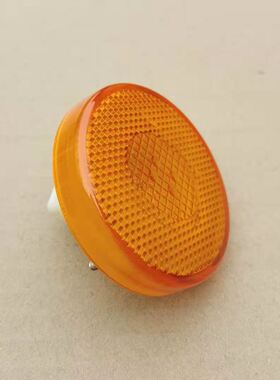 适配解放J7 JH6车厢边灯LED挡泥板灯悍威天威V侧灯圆形小黄灯标志