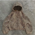 Leopard Print Zipper 2130-1 Fleece