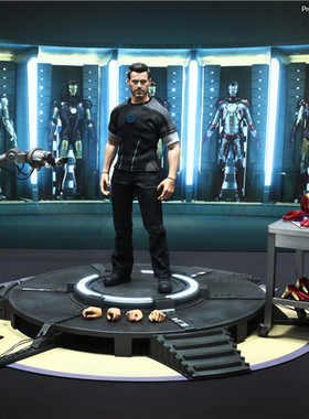 全新现货 HotToys HT MMS191 1:6 钢铁侠3 调试2.0 托尼史塔克