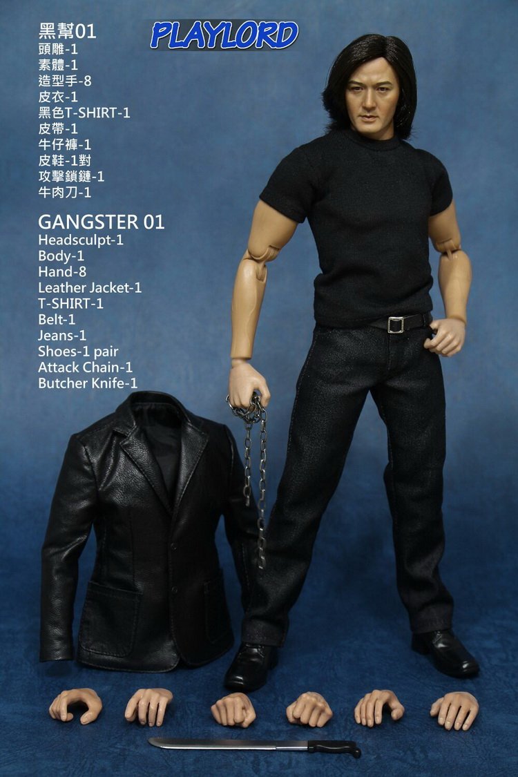 simplz toys zcwo 1:6 古惑仔 黑社会 郑伊健 陈浩南 现货
