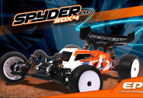 SERPENT 蛇仔 Spyder SDX4 EVO buggy 1/10 4wd 车架EP 500021