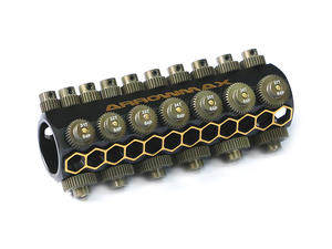 ARROWMAX Set Of 28 Alu Pinions 64DP With Caddy 21T - 48T