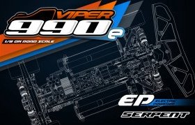 Serpent 蛇仔 Viper 990E 4wd 1/8 EP 904006