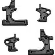 serpent 蛇仔 Bearingblock rr L+R SRX8 GT V2 SER601242