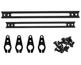 serpent 蛇仔Bodypost brace carbon fr/rr SRX8 GT 601051