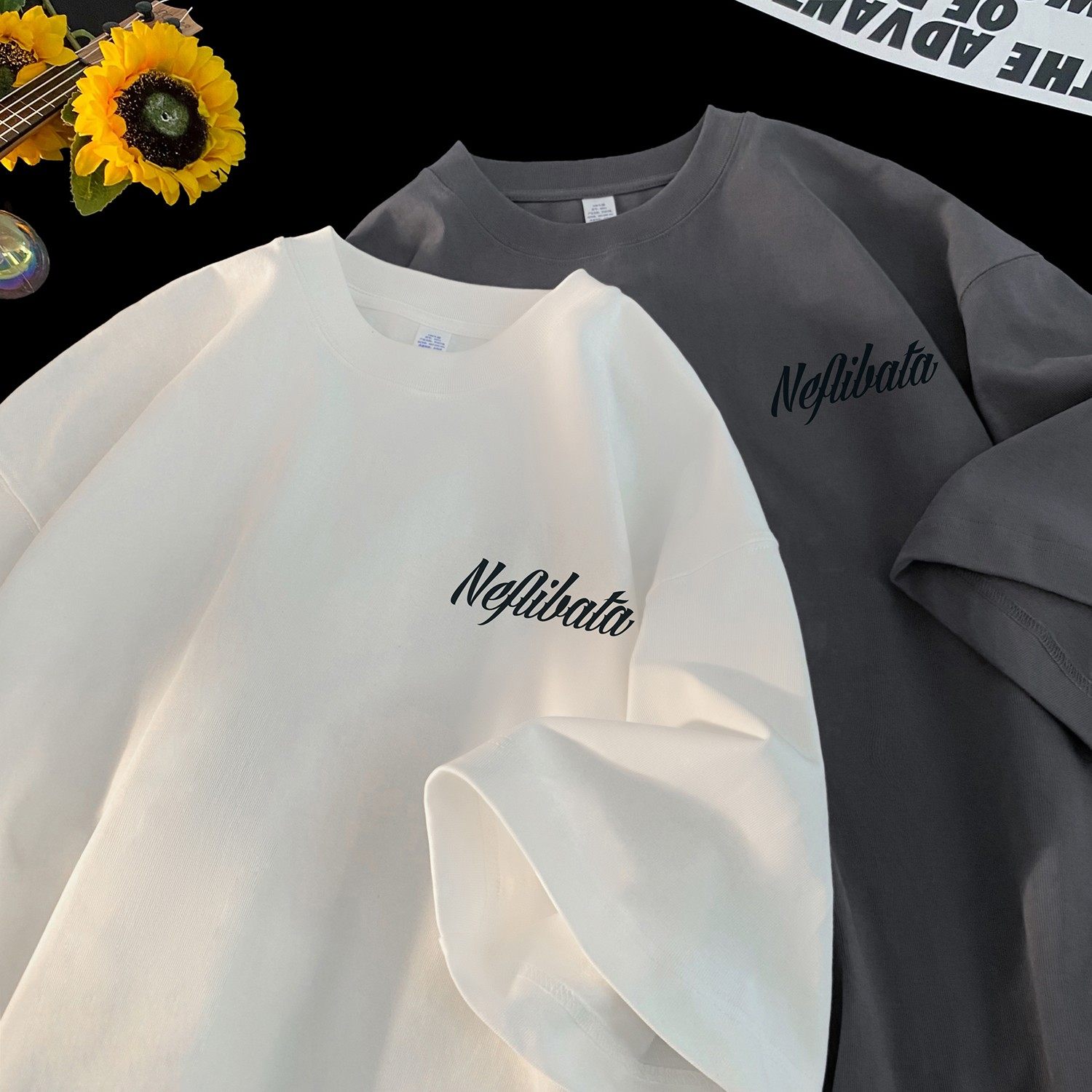 2025夏季新款纯棉短袖T恤潮流星座301D-1-CM3080-特P20，男装T恤，星座301D-1