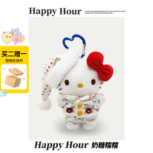 正版HelloKitty挂件哈喽kitty猫挂件小玩偶毛绒新年礼物kt猫挂饰
