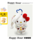 正版 HelloKitty挂件哈喽kitty猫挂件小玩偶毛绒新年礼物kt猫挂饰