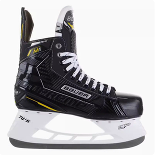 22年新款Bauer M1冰球鞋鲍尔进阶中级款青少年成人冰刀鞋滑冰鞋
