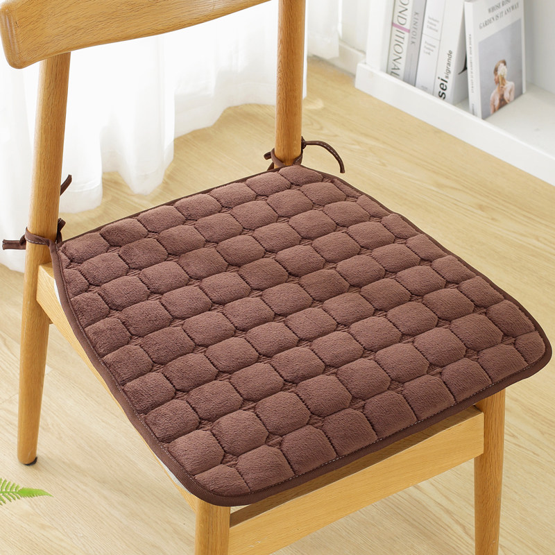 冬季加厚保暖毛绒坐垫 办公室久坐椅子垫家用客厅屁垫防滑餐椅垫,居家布艺,椅垫,淘宝优惠券,粉丝福利购,淘宝优惠卷