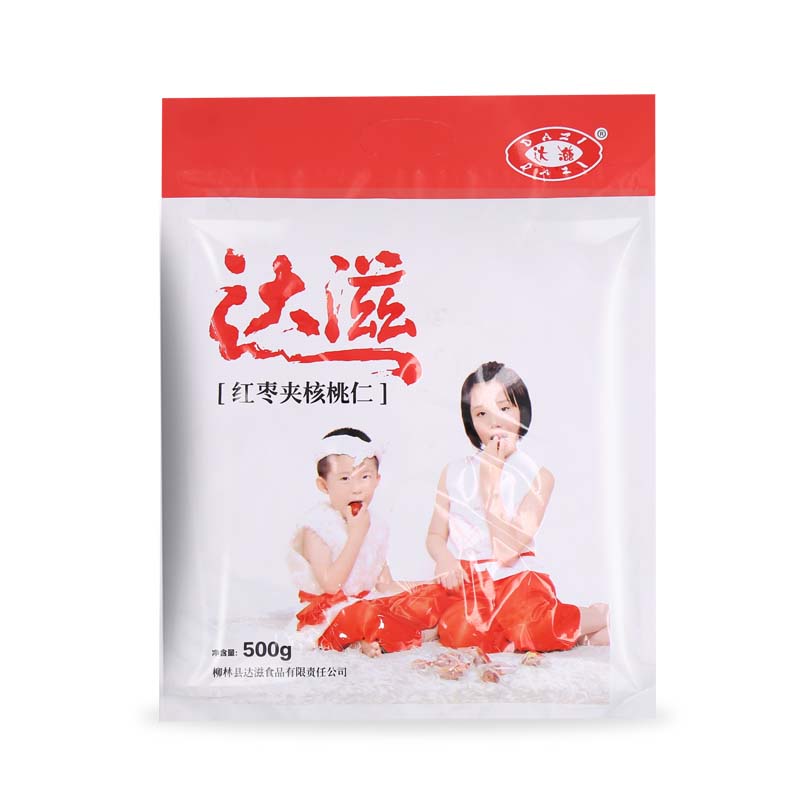 达滋红枣夹核桃仁肉500g*3枣类制品