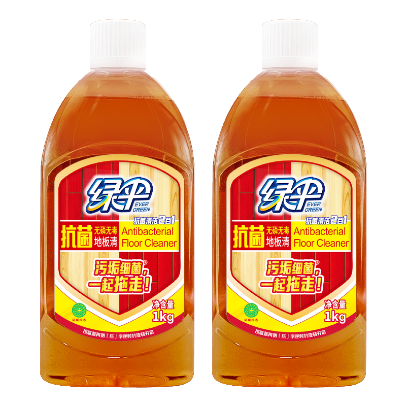 绿伞实木大理石瓷砖地板清洁剂