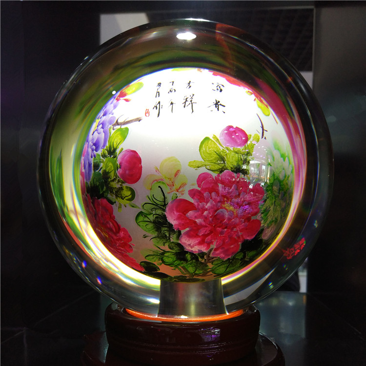 内画球富贵吉祥国粹送礼手工艺品