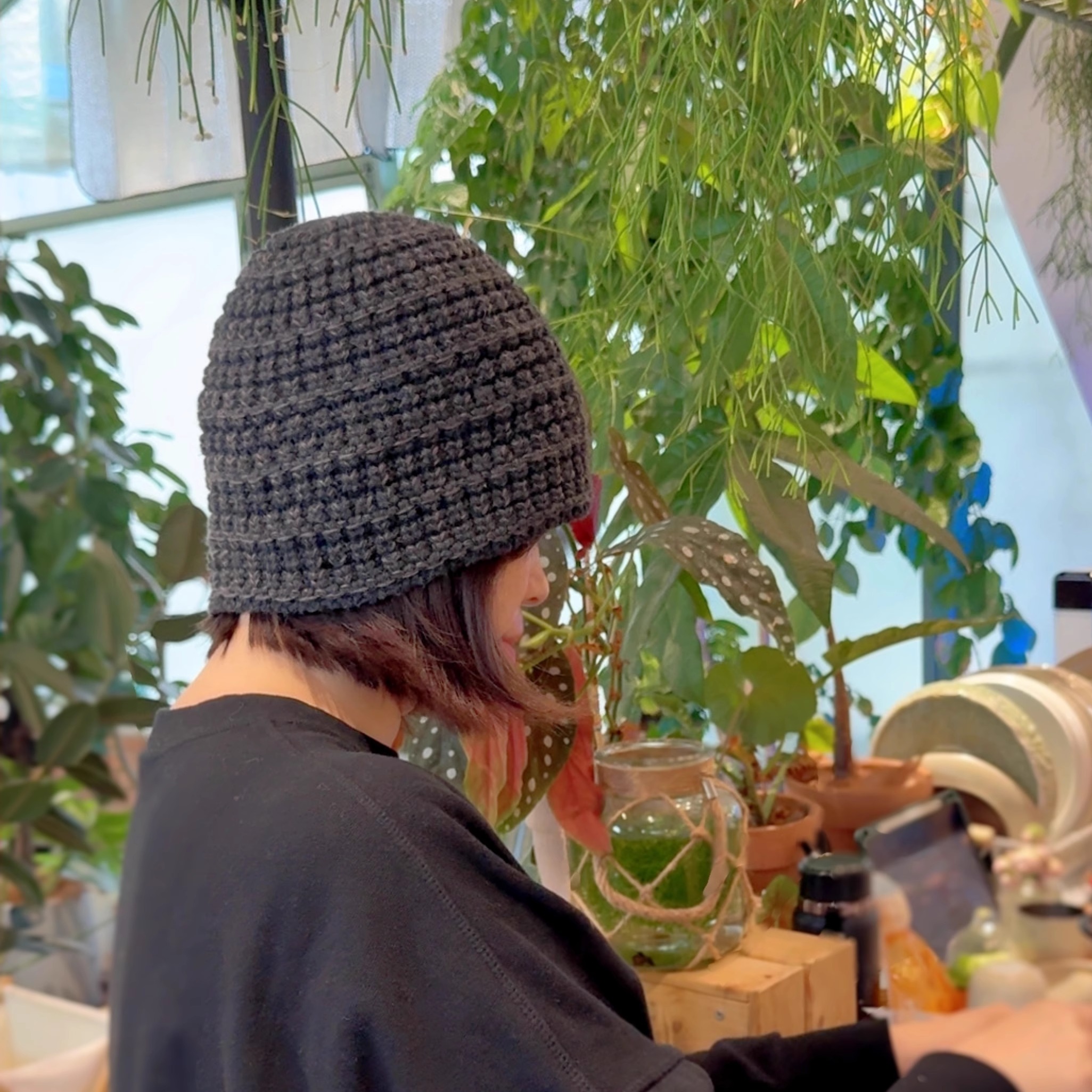 韩国代购保暖毛线帽子女冬季英伦时尚羊毛针织帽包头帽头巾帽冷帽