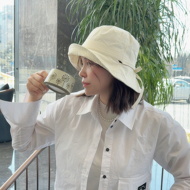 韩国渔夫帽街头休闲女夏防风帽子