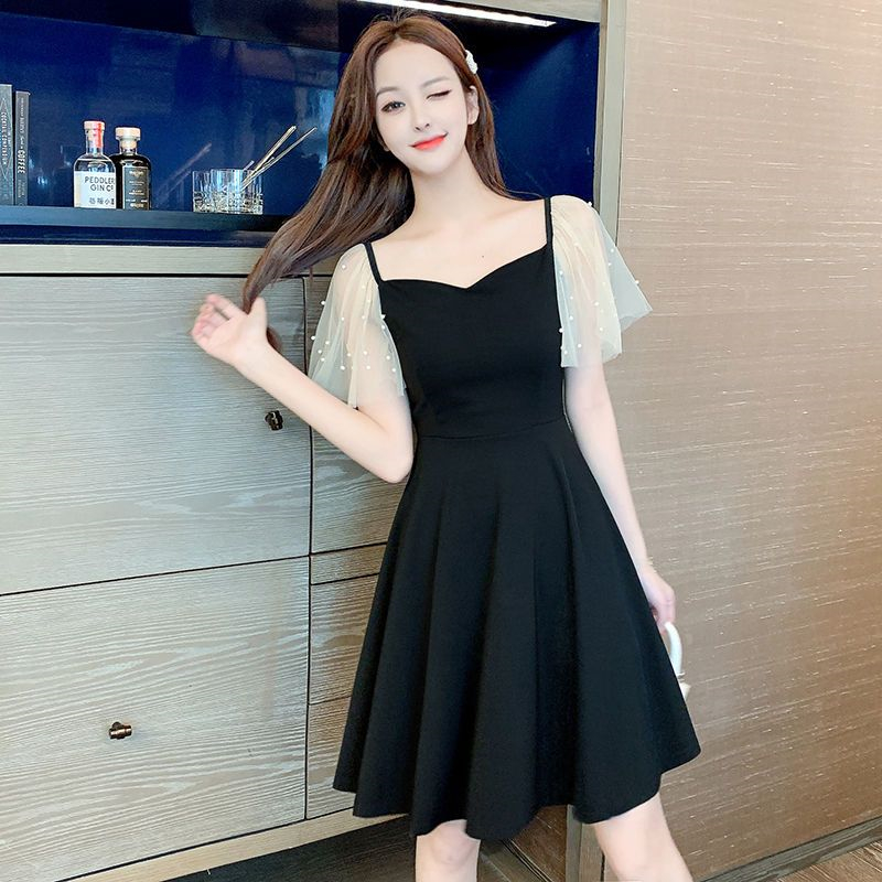 大码女装胖mm夏装减龄吊带裙子胖妹妹遮肚显瘦连衣裙藏肉微胖23潮