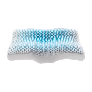 金可儿TPE记忆棉枕头护颈椎牵引分区承托透气枕芯成人单人一只装