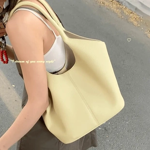 女款 手提通勤包包女式 潮上班小众托特手提包包大容量手提包大容量