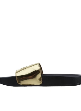 Puma Leadcat Mirror 彪马 潮流百搭运动拖鞋 黑金/黑银