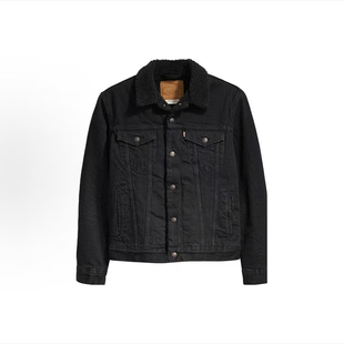 Levi 李维斯休闲男士 翻领牛仔夹克外套16365 0100