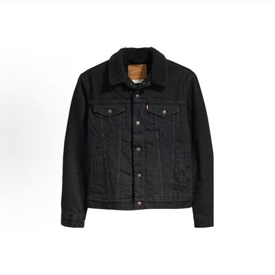 Levi's/李维斯休闲男士翻领牛仔夹克外套16365-0100