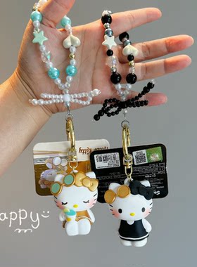 正版HelloKitty凯蒂猫公仔钥匙扣