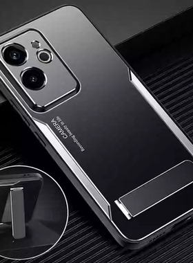 适用OPPOReno13FS5G手机壳新款CPH2743保护套Reno14f金属支架Reno12F硅胶软边2701防摔Reno11F创意硬外壳2699