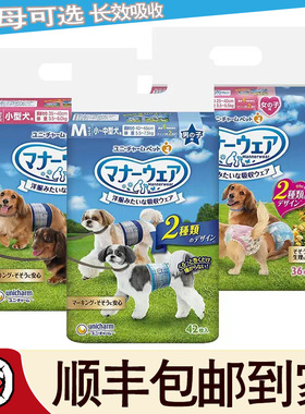 日本尤妮佳Unicharm佳乐滋狗狗礼貌裤生理裤纸尿裤尿不湿公狗母狗