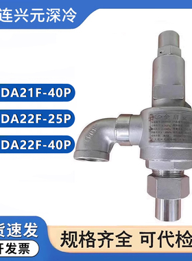 大连兴元深冷阀门微启DA21F-40P低温全启式DA22F-40P液氮氧安全阀