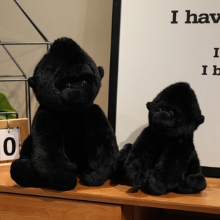 仿真黑猩猩毛绒玩具公仔玩偶布娃娃礼物金刚猴子抱枕儿童生日礼物