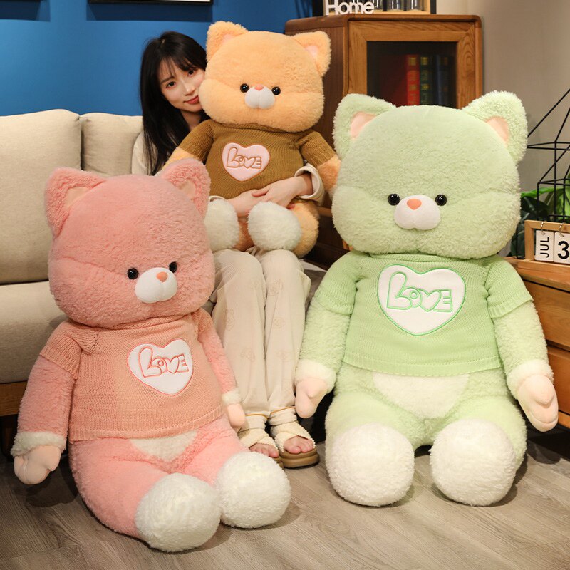 可爱猫咪公仔毛绒玩具