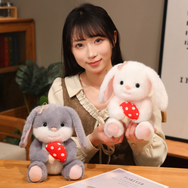 可爱兔子毛绒玩具公仔少女心玩偶布娃娃女生陪睡抱枕儿童生日礼物