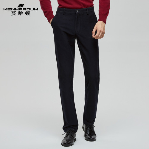 商务休闲裤MENHARDUM/蔓哈顿直筒